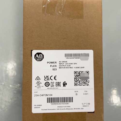 溢价-25A-D4P0N104  AB 罗克韦尔 PF523变