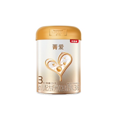 贝因美菁爱3段350克*6罐牛奶粉
