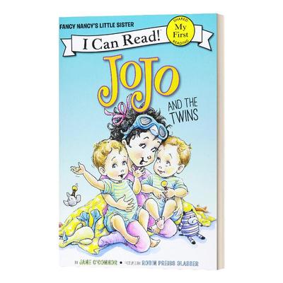 英文原版 Fancy Nancy JoJo and the Twins 漂亮的南希：乔乔和双胞胎 I Can Read系列 英文版 Jane O'Connor 进口英语原版书籍