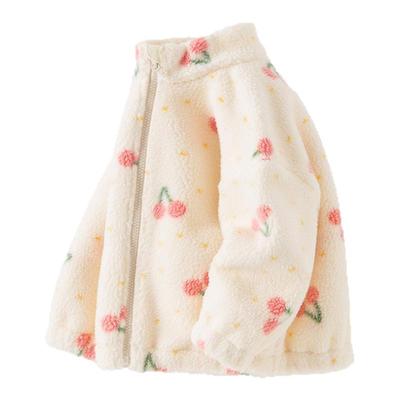 戴维贝拉儿童毛绒外套