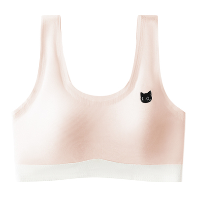 9-16岁女童内衣发育期学生防凸点