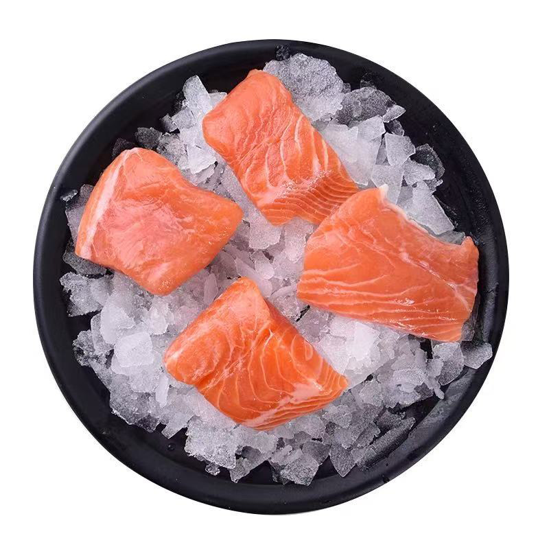 掬芥 冰鲜三文鱼鱼尾肉宝宝辅食香煎海鲜