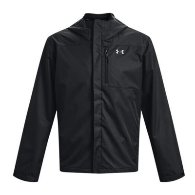 UA男连帽三合一抓绒内胆冲锋衣