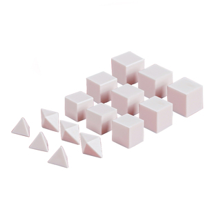 小学生橡皮擦少屑干净几何图形正方体橡皮数学教具立方体小方块