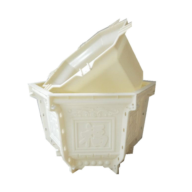 水泥花盆模具塑料底部灌浆磨具