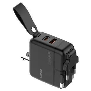 LDNIO氮化镓充电器65W超级快充头英美欧旅行充电器pd快充适用iPhone16充电头笔记本电脑充电英标