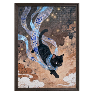 拼图成人版1000片玄猫踏云国风高级感十级难度治愈解压生日礼物