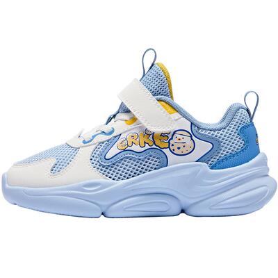 泡芙鸿星尔克童鞋夏季新款鞋子男童运动鞋网面百搭小童休闲跑步鞋
