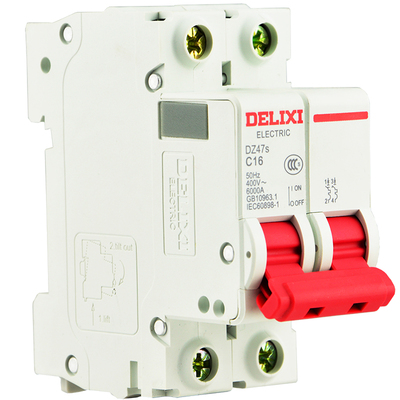 dz47s空气开关德力西3P2P1P