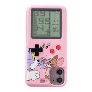 俄罗斯方块游戏机适用15苹果14手机壳13可以玩的12解压iPhone15promax复古11创意xr女xs男款7全包8防摔14plus