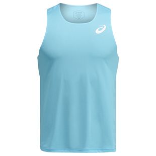 刘德助同款!田径精英Asics亚瑟士男子超薄透气速干训练比赛服背心
