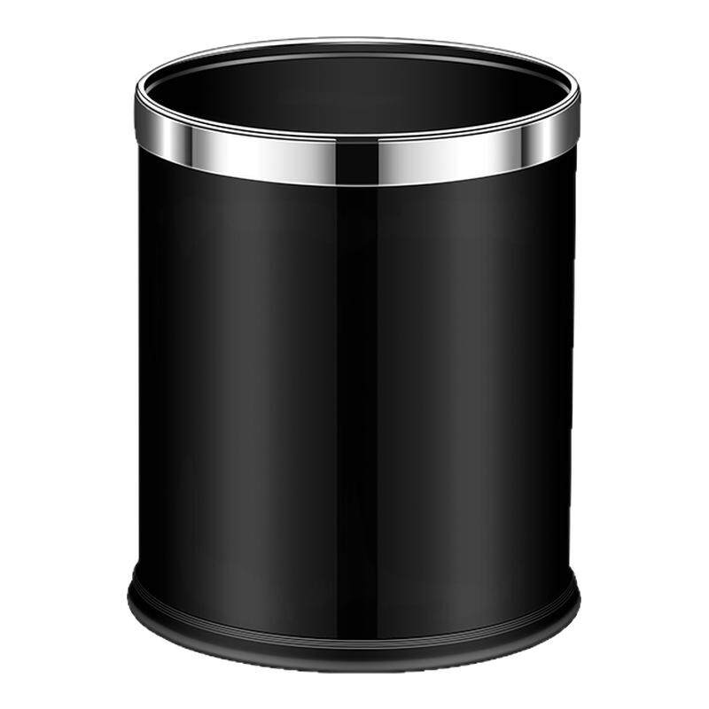 客厅双层客房桶圆形无盖10L/15L