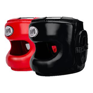 竞派横梁头盔成人儿童拳击护头泰拳护具拳击搏击护头专业训练头套