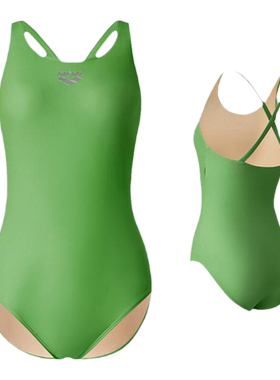 arena女士修身专业连体泳衣