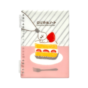 nakabayashi仲林 活页笔记本本子A5活页本可拆卸夹扣环不硌手线圈本高颜值考研大学生错题记事日记本古川纸工