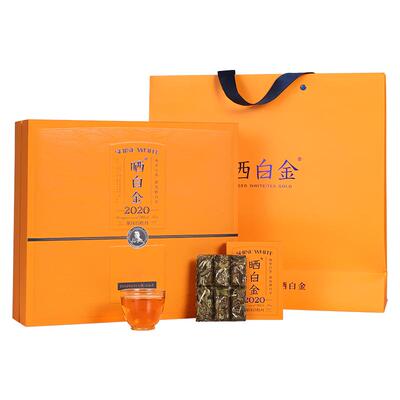 品品香晒白金2020白牡丹360g礼盒