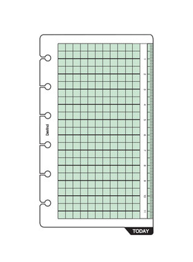 日本藤井达芬奇活页A7巴川纸