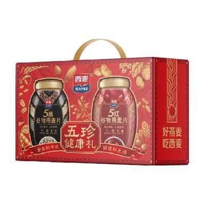 西麦五珍健康礼五黑五红燕麦片