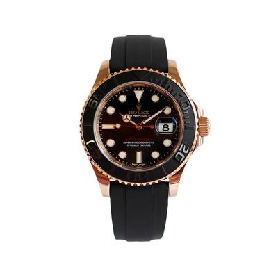 【自营】中古99新Rolex劳力士游艇名仕系列18K玫瑰金机械手表男士