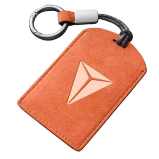 2024款长安深蓝S7卡片翻毛皮钥匙套包壳扣LS03卡套扣汽车男女高级