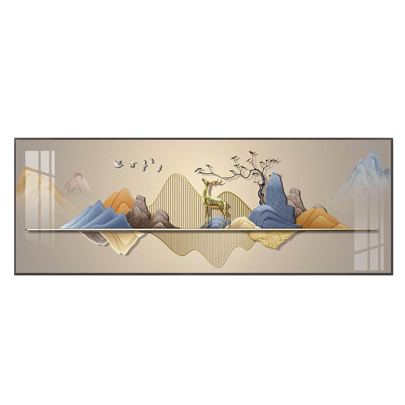 2021高档客厅装饰画沙发背景墙