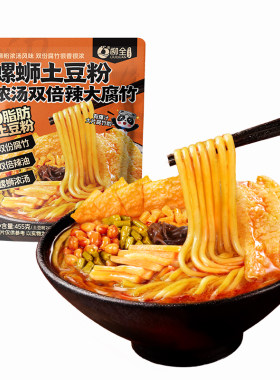 柳全螺蛳土豆粉455g速食粗米线
