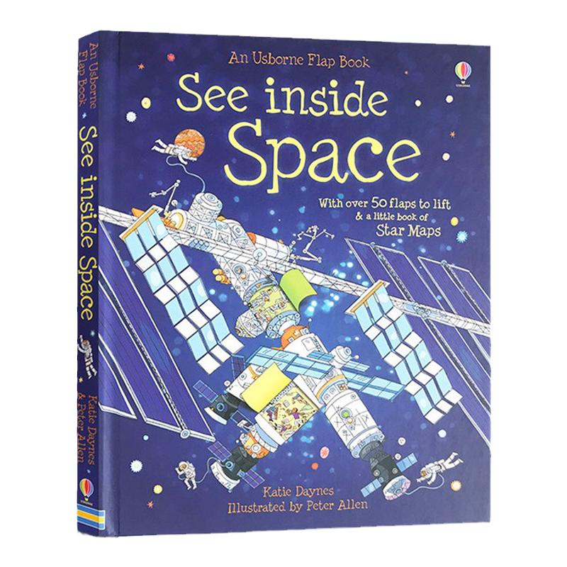 Usborne太空百科科普翻翻书