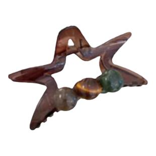 Camping Kiss韩系五角星大抓夹女2024新款ins高级感发夹鲨鱼夹子