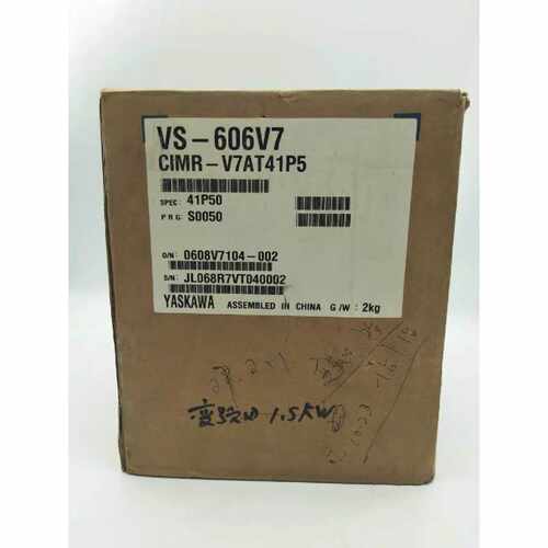 议价CIMR-V7AT41P5 1.5KW 380V变频器实物C1MR-V7AT41P5 VS-606V7