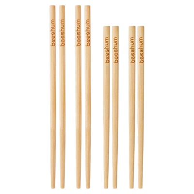 beeshum天然楠竹筷宝宝自主进食