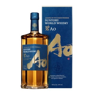 【自营】日本AO碧 三得利世界调和型威士忌700ml进口洋酒烈酒