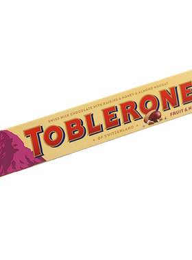 瑞士Toblerone三角巧克力牛奶巴旦木蜂蜜杏仁条进口儿童生日礼物