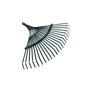 园艺工具收拾落叶耙 22齿钢丝搂草耙子 木柄杂物耙草坪专用包邮