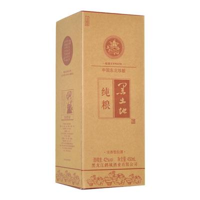黑土地酒纯粮42度浓香型白酒礼盒