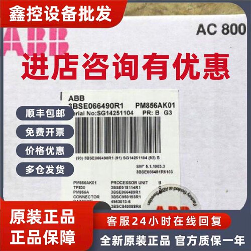 议价议价ABB DCS AC800M模块,PM856AK01-eA,全新产品,ABB原包装