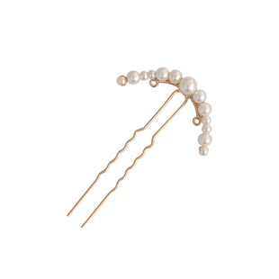 发钗簪子仿珍珠汉服头饰掩鬓U钗唐风明制基础百搭古装配饰点缀