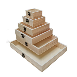 昆虫蝴蝶展示收纳盒实木化石植物标本盒大号立体加厚挂墙