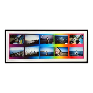 画框先生拍立得宽幅Wide 300专用铝合金相框挂墙装饰彩虹相纸相框