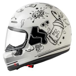 摩多狼摩托车复古头盔3C认证骑士巡航全盔踏板车安全帽子骑行装备