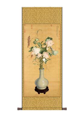 名家花鸟郎世宁手工制作