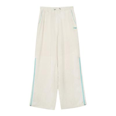 陈伟霆CANOTWAIT缎面梭织长裤男女款休闲裤春夏新品百搭宽松