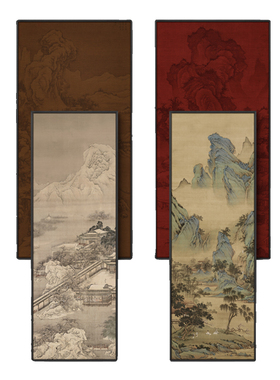 入户玄关新中式装饰画高档大气