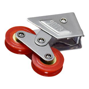 2008型铝合金窗滑轮广铝2078移门双轮新款888不锈钢纯正尼龙滚轮