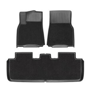 TPARTS适用特斯拉专用脚垫Model3Y焕新版包围地垫tpe汽车装配件丫