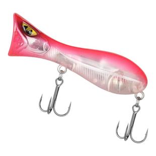 超大水花75mm12.5g小蛮腰水面系撞水波爬路亚饵海鲈鳡鱼鲈鱼波趴