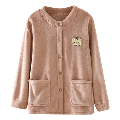 冬季女士法兰绒单件上衣