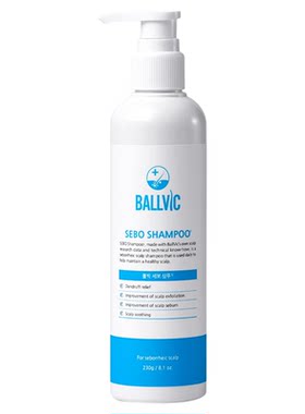 BALLVIC博碧可控油蓬松院线洗发水230g男士女士通用正品官方旗舰