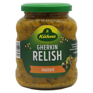 德国进口 冠利芥末青瓜蓉汉堡酱350g芥末热狗汉堡三明治酸黄瓜酱