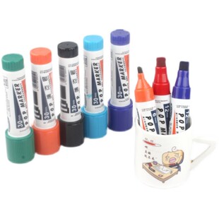 pop海报纸专用手绘彩色笔宝克油性马克笔药店超市促销活动加墨笔