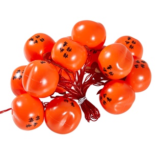 2026新年柿子红灯笼串彩灯户外花园装饰灯春节布置氛围新款太阳能